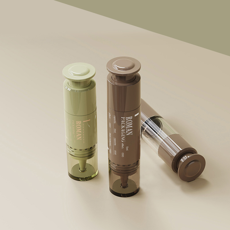 10ml 15ml พลาสติก PP Ultrasonic มีดเข็มฉีดยารูปครีมบำรุงรอบดวงตาเซรั่มบำรุงผิวหน้าไวท์เทนนิ่งเจลโลชั่นกด Dropper ขวด