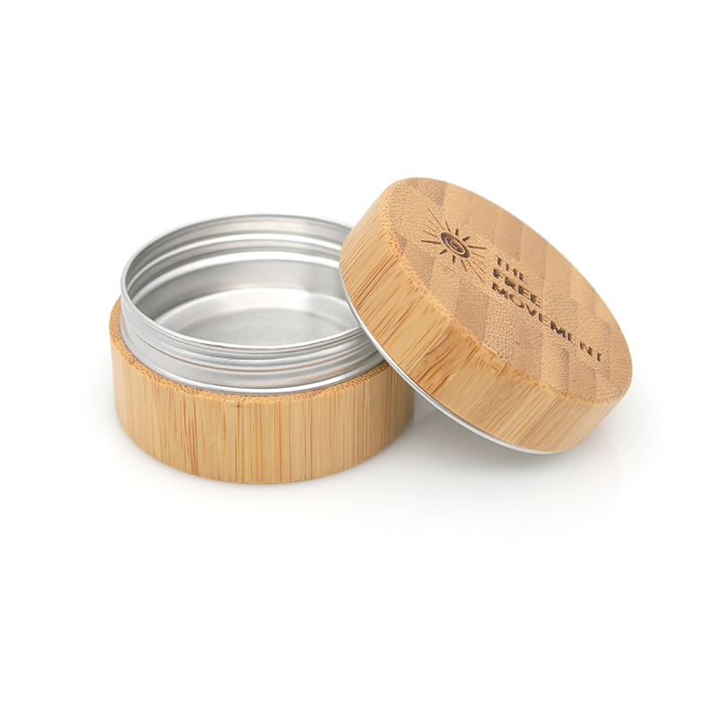 5g 15g 30g 50g 100g บรรจุภัณฑ์เครื่องสำอางรูปทรงกระบอกไม้ไผ่ไม้ขวดครีมบำรุงผิวหน้าพร้อมขวดอลูมิเนียมด้านใน 5g 15g 30g 50g 100g บรรจุภัณฑ์เครื่องสำอางรูปทรงกระบอกไม้ไผ่ไม้ขวดครีมบำรุงผิวหน้าพร้อมขวดอลูมิเนียมด้านใน