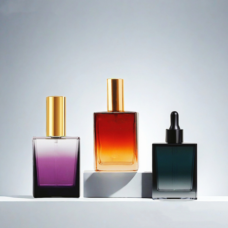 ขวดหยด ขวดเซรั่ม แก้ว เครื่องสำอางดูแลผิวบรรจุภัณฑ์ พิมพ์สกรีน ขวดโลชั่น