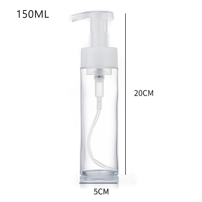 แก้วเปล่าขวดปั๊มโฟมล้าง Frosted Skin Care Foaming Hand Soap ขวด แก้วเปล่าขวดปั๊มโฟมล้าง Frosted Skin Care Foaming Hand Soap ขวด