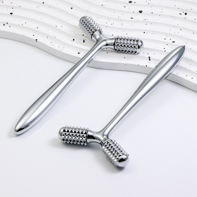 ชุดของขวัญ Beauty Care Y รูปร่าง MINI Roller 3D โลหะ Home Roller Massager Roller Face Eye นวดผ่อนคลาย ชุดของขวัญ Beauty Care Y รูปร่าง MINI Roller 3D โลหะ Home Roller Massager Roller Face Eye นวดผ่อนคลาย