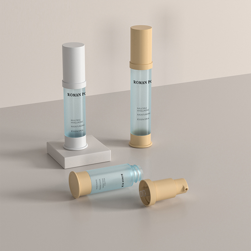 15ml 30ml 1oz Frosted Airless ปั๊มขวด Blue Slim รูปร่างกระบอกสูงเครื่องสำอางค์ครีมเจลสำหรับเซรั่มโลชั่น Blush GEL 15ml 30ml 1oz Frosted Airless ปั๊มขวด Blue Slim รูปร่างกระบอกสูงเครื่องสำอางค์ครีมเจลสำหรับเซรั่มโลชั่น Blush GEL