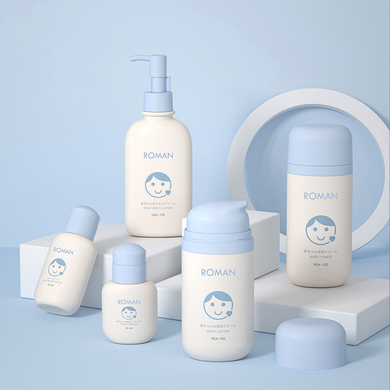 50ml 80ml 100ml ขวดพลาสติก PP สีเขียวรูปไข่ที่ว่างเปล่าพร้อมปั๊มโลชั่นสุญญากาศมูลนิธิสูญญากาศและขวดครีมหน้าสำหรับผลิตภัณฑ์ดูแลผิว