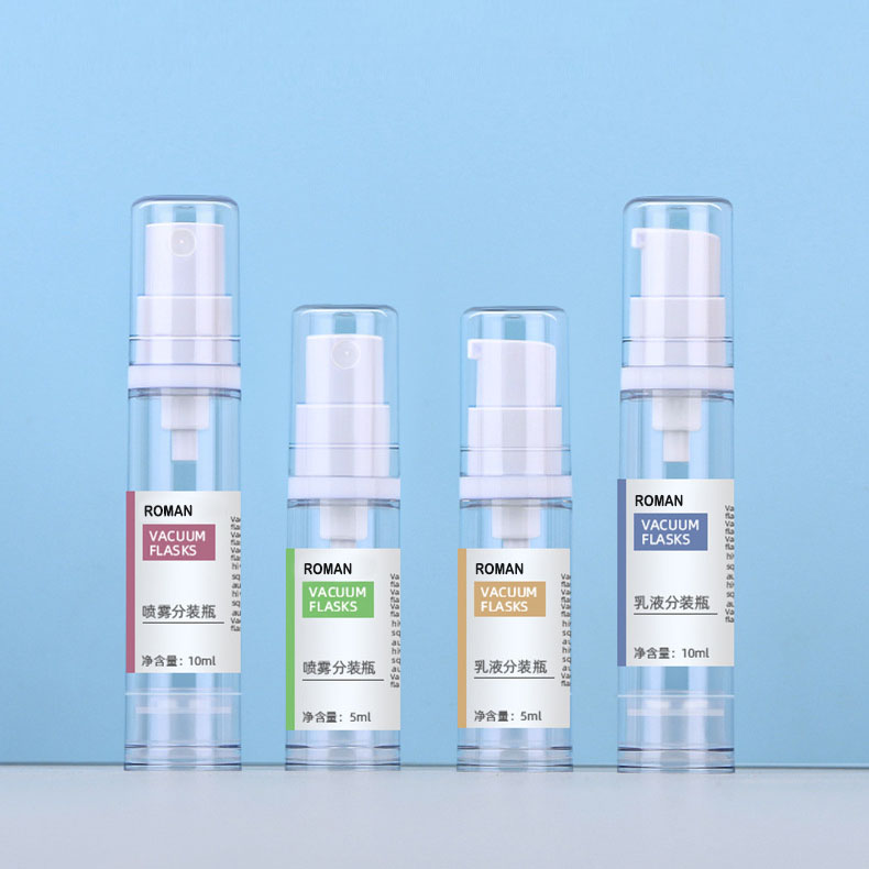 5ml 8ml 10ml Mono เครื่องสำอางพลาสติกปั๊มสุญญากาศขวดบรรจุภัณฑ์บำรุงผิวต่อต้านอนุมูลอิสระเหมาะสำหรับใช้ประจำวันและการเดินทาง 5ml 8ml 10ml Mono เครื่องสำอางพลาสติกปั๊มสุญญากาศขวดบรรจุภัณฑ์บำรุงผิวต่อต้านอนุมูลอิสระเหมาะสำหรับใช้ประจำวันและการเดินทาง