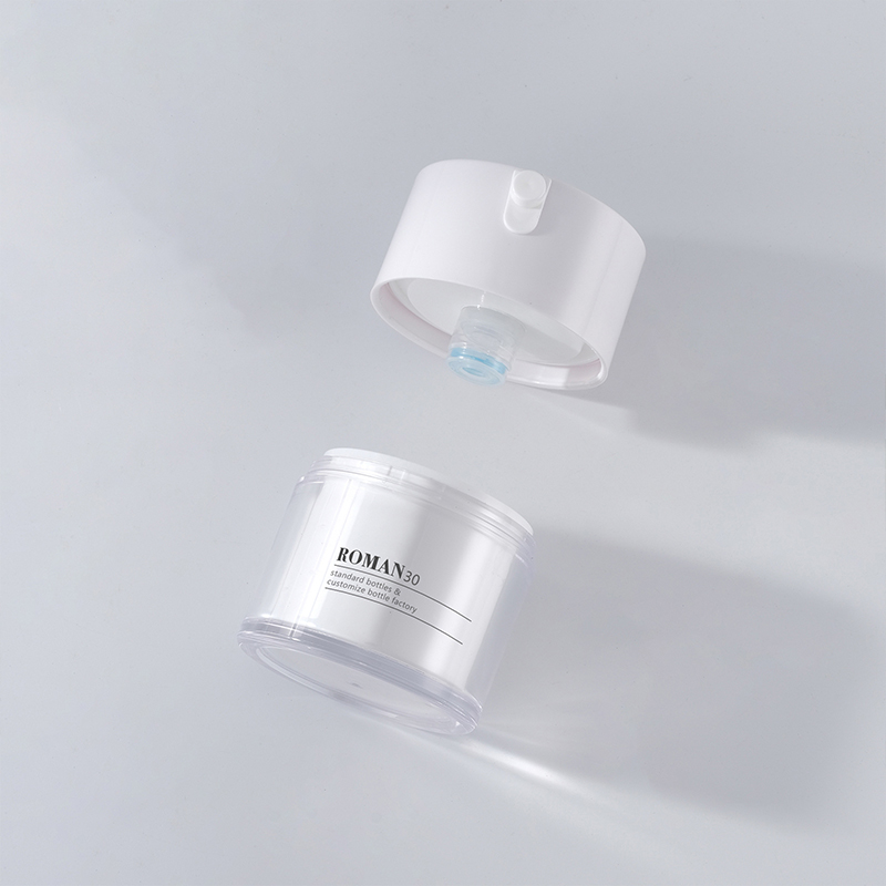 พลาสติกเปล่าเครื่องสำอางค์บรรจุภัณฑ์ 15ml 30ml 50ml Airless ปั๊มขวดพลาสติก Frosted Jar ครีมบำรุงรอบดวงตาเซรั่ม airless Jars พลาสติกเปล่าเครื่องสำอางค์บรรจุภัณฑ์ 15ml 30ml 50ml Airless ปั๊มขวดพลาสติก Frosted Jar ครีมบำรุงรอบดวงตาเซรั่ม airless Jars