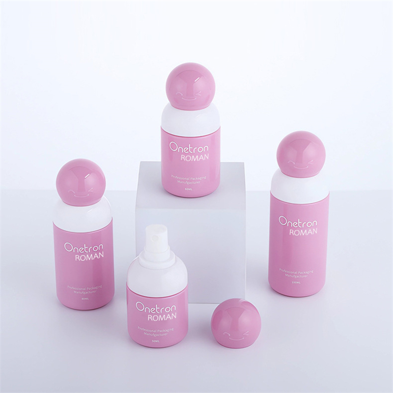 60ml 80ml 100ml สเปรย์แอลกอฮอล์ขวดสำหรับเด็ก 50ml พลาสติก PET Mini Home สเปรย์ขวดรีไซเคิลพลาสติกสเปรย์ขวด