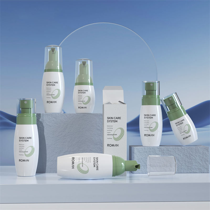 สเปรย์กันแดด 40ml 60ml 80ml Moisturizing Toner PET สีขาวที่ว่างเปล่า Body Fine Mist สเปรย์ขวดสำหรับผลิตภัณฑ์บำรุงผิว