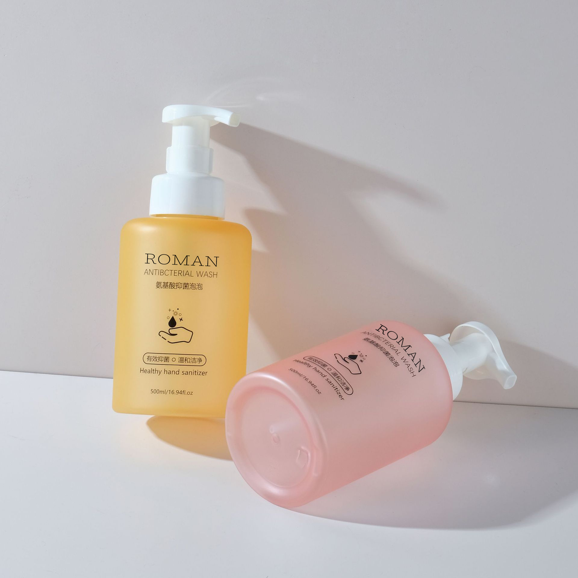 500ml 600ml Matte PET Mousse โฟมขวดกด Hand Sanitizer โฟมขวดล้างหน้า Facial Cleanser ขวดฟอง 500ml 600ml Matte PET Mousse โฟมขวดกด Hand Sanitizer โฟมขวดล้างหน้า Facial Cleanser ขวดฟอง