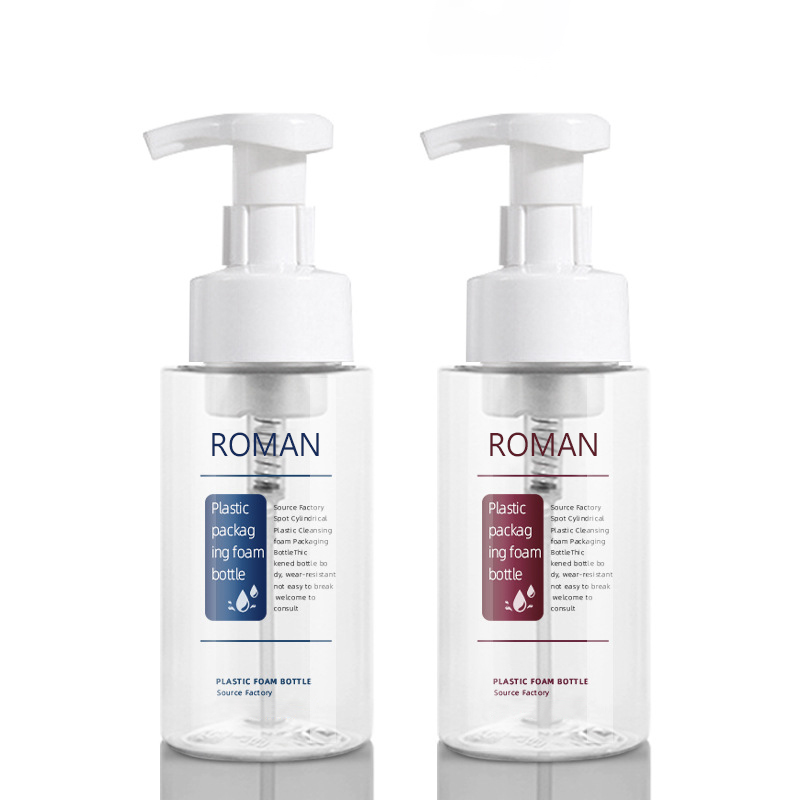 พลาสติกน่ารักรอบ Hand Sanitizer โฟมทำความสะอาดขวดปั๊ม 200ml 300ml 500ml ขนาดสำหรับ Facial Cleanser แชมพูบรรจุภัณฑ์ พลาสติกน่ารักรอบ Hand Sanitizer โฟมทำความสะอาดขวดปั๊ม 200ml 300ml 500ml ขนาดสำหรับ Facial Cleanser แชมพูบรรจุภัณฑ์