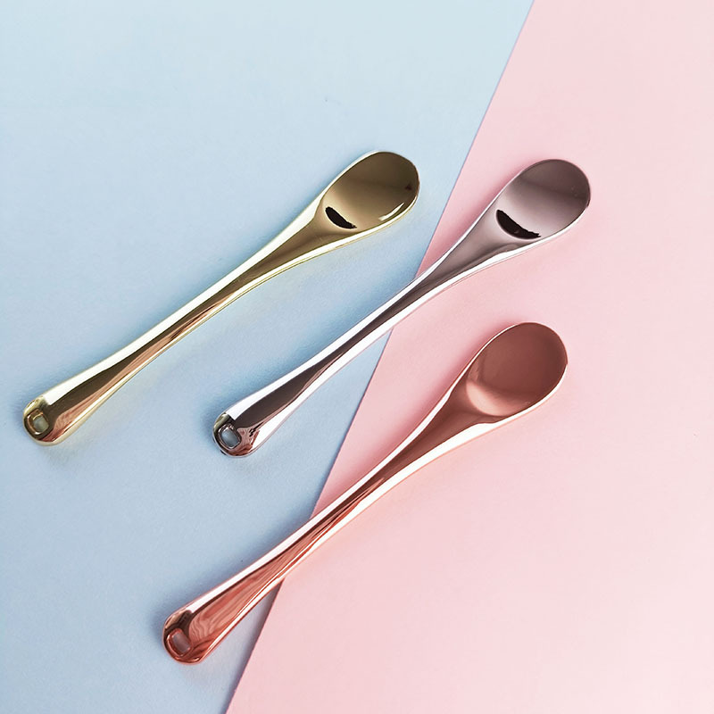 3 สีReusableมินิโลหะสังกะสีอัลลอยด์ช้อนครีมบำรุงรอบดวงตาแต่งหน้าไม้พายสำหรับEye Cream Application 3 สีReusableมินิโลหะสังกะสีอัลลอยด์ช้อนครีมบำรุงรอบดวงตาแต่งหน้าไม้พายสำหรับEye Cream Application