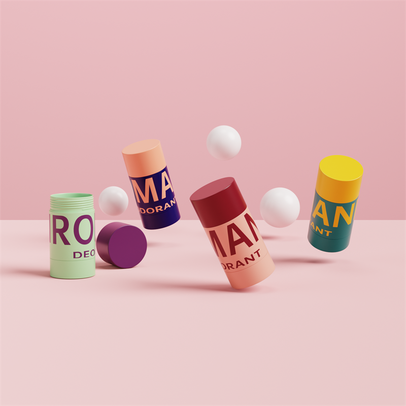 ขวดระงับกลิ่นกายทรงกลมตรงเครื่องสำอางที่มีความจุและสีหลากหลาย ขวดระงับกลิ่นกายทรงกลมตรงเครื่องสำอางที่มีความจุและสีหลากหลาย