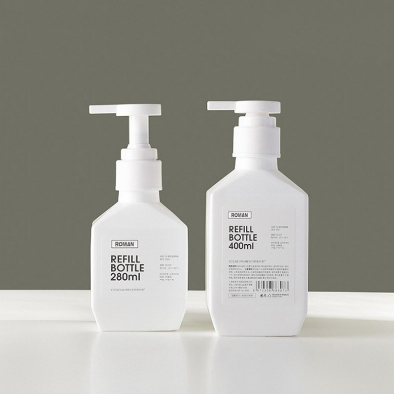 300ml 400ml 600ml พลาสติก PE ขวดโลชั่นขวดแชมพู Body Wash โลชั่นขวดนมสำหรับบรรจุเครื่องสำอาง 300ml 400ml 600ml พลาสติก PE ขวดโลชั่นขวดแชมพู Body Wash โลชั่นขวดนมสำหรับบรรจุเครื่องสำอาง