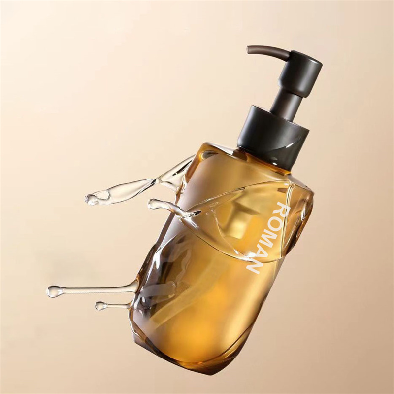 Luxury 150 200ml 300ml 500ml Frosted พลาสติกโลชั่นขวดปั๊มเครื่องสำอาง Body Wash Oil Cleanser ขวดสีเทายาวหัวฉีด Luxury 150 200ml 300ml 500ml Frosted พลาสติกโลชั่นขวดปั๊มเครื่องสำอาง Body Wash Oil Cleanser ขวดสีเทายาวหัวฉีด