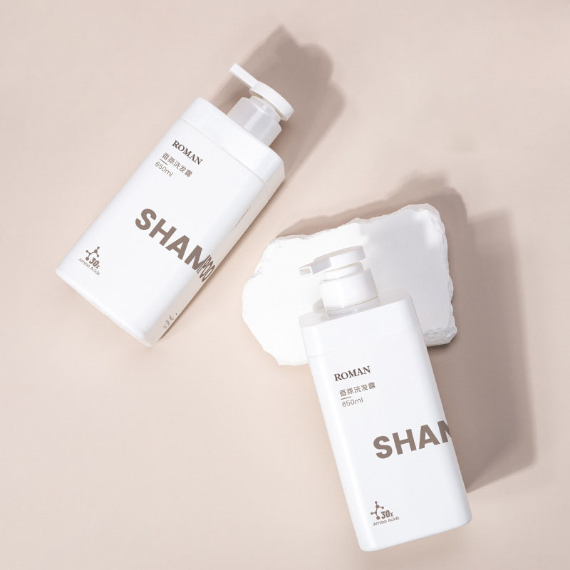 ออกแบบใหม่โลโก้ส่วนตัว Matte สีขาว 650ml สแควร์ที่ว่างเปล่าพลาสติก HDPE น้ำยาซักผ้าขวด 1L สำหรับแชมพูเจลอาบน้ำ ออกแบบใหม่โลโก้ส่วนตัว Matte สีขาว 650ml สแควร์ที่ว่างเปล่าพลาสติก HDPE น้ำยาซักผ้าขวด 1L สำหรับแชมพูเจลอาบน้ำ
