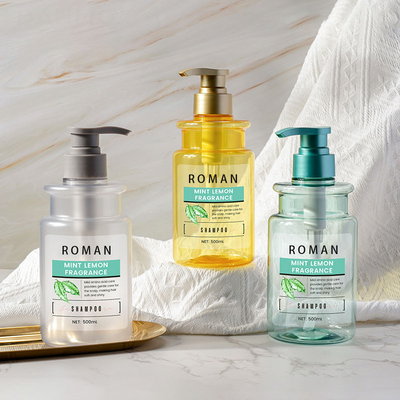 ขวด PET 300ml 500ml พลาสติกกดโปร่งใส Body Lotion แชมพูขวดปั๊มซีลสำหรับครีมน้ำหอม body Care ขวด PET 300ml 500ml พลาสติกกดโปร่งใส Body Lotion แชมพูขวดปั๊มซีลสำหรับครีมน้ำหอม body Care