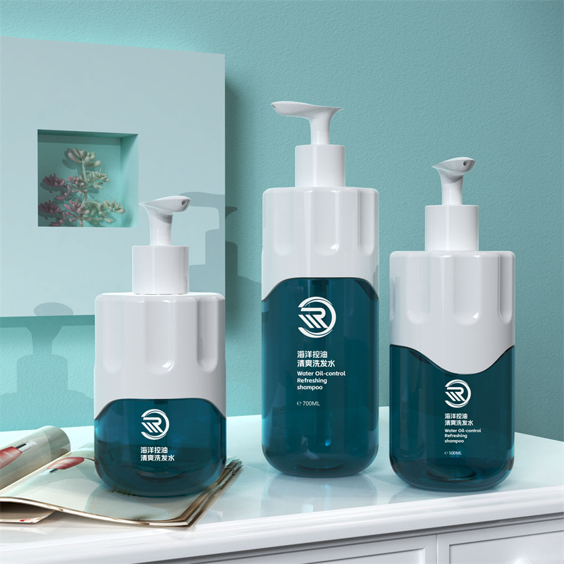 PET PCR 10oz ขวดแชมพู 300ml 500ml 700ml Premium Body Lotion Skincare เจลอาบน้ำน้ำมันผมบรรจุภัณฑ์พร้อมปั๊มโลชั่น PET PCR 10oz ขวดแชมพู 300ml 500ml 700ml Premium Body Lotion Skincare เจลอาบน้ำน้ำมันผมบรรจุภัณฑ์พร้อมปั๊มโลชั่น