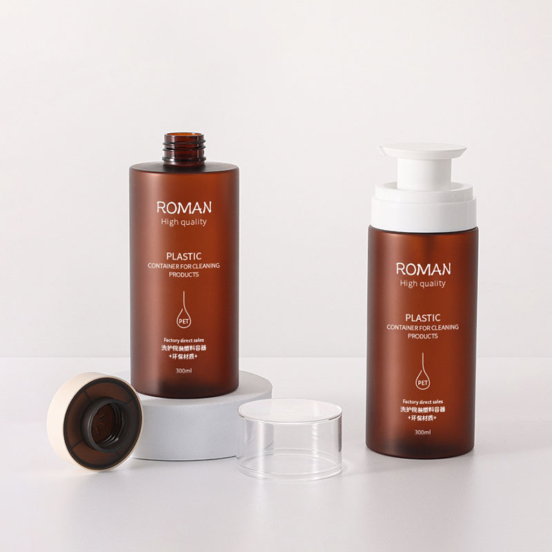 ขวดพลาสติกพร้อมเครื่องปั๊ม Leak Proof ขนาดใหญ่ล้าง Amber กระบอกรีฟิลสำหรับแชมพูครีมนวดผมโลชั่นน้ำมัน ขวดพลาสติกพร้อมเครื่องปั๊ม Leak Proof ขนาดใหญ่ล้าง Amber กระบอกรีฟิลสำหรับแชมพูครีมนวดผมโลชั่นน้ำมัน