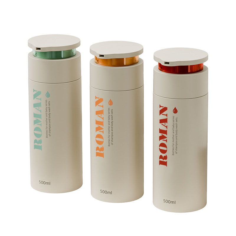 ขวดครีมบำรุงผิวไหล่แบนกลม 150 มล. 200 มล. 300 มล. 500 มล. โลชั่นเด็กครีมนวดผมบรรจุภัณฑ์แชมพูและล้างร่างกายขวดครีมทามือ ขวดครีมบำรุงผิวไหล่แบนกลม 150 มล. 200 มล. 300 มล. 500 มล. โลชั่นเด็กครีมนวดผมบรรจุภัณฑ์แชมพูและล้างร่างกายขวดครีมทามือ
