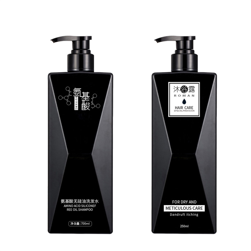 แพ็คเกจแชมพูพลาสติกทึบแสงสไตล์เกาหลีขนาด 700 มล. สำหรับแชมพูที่บ้านในขวดน้ำยาล้างมือระดับรูปลักษณ์สูง แพ็คเกจแชมพูพลาสติกทึบแสงสไตล์เกาหลีขนาด 700 มล. สำหรับแชมพูที่บ้านในขวดน้ำยาล้างมือระดับรูปลักษณ์สูง