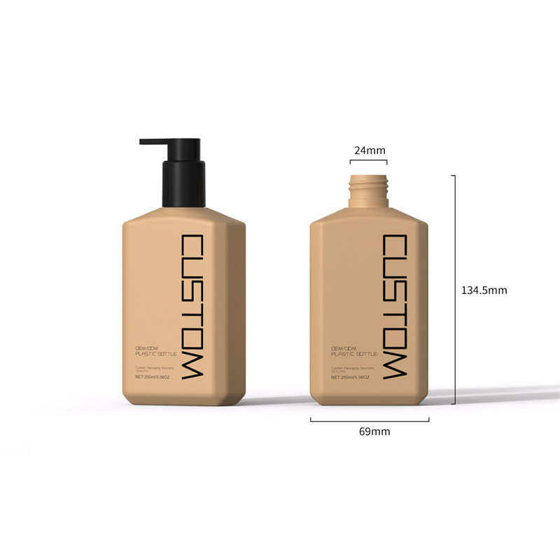 250ml 10oz Frosted แบนไหล่เฉียงมือ Body โลชั่นปั๊มขวด Skincare เด็กแชมพูเจลอาบน้ำขวด 250ml 10oz Frosted แบนไหล่เฉียงมือ Body โลชั่นปั๊มขวด Skincare เด็กแชมพูเจลอาบน้ำขวด