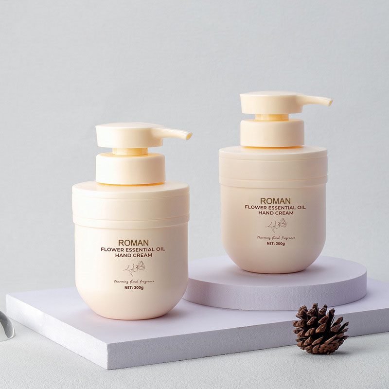 ทนทานพลาสติกเปล่า PE Body Wash ขวดผลิตภัณฑ์บำรุงผิวบรรจุภัณฑ์ Soft Touch ขวดแชมพูเด็กขวดโลชั่นบำรุงผิว 300ml