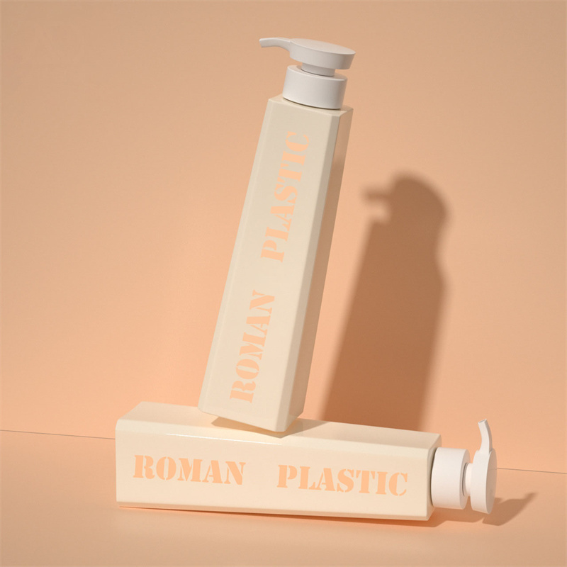 รูปร่างสวยงามบรรจุภัณฑ์เครื่องสำอางโลชั่นแชมพูเจลอาบน้ำครีมนวดผมสี่เหลี่ยมคางหมูโทนเนอร์ครีมขวดโลชั่นสำหรับการดูแลในครัวเรือน รูปร่างสวยงามบรรจุภัณฑ์เครื่องสำอางโลชั่นแชมพูเจลอาบน้ำครีมนวดผมสี่เหลี่ยมคางหมูโทนเนอร์ครีมขวดโลชั่นสำหรับการดูแลในครัวเรือน