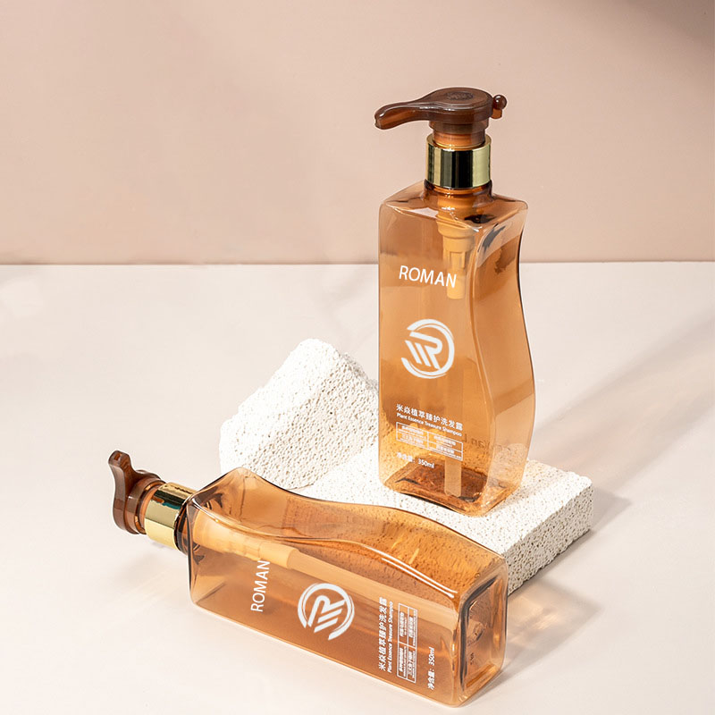 ที่เชื่อถือได้ 350ml 500ml โค้งรูป Amber PET พลาสติกขวดโลชั่นบำรุงผิวเปล่าพร้อมปั๊มสำหรับดูแลเส้นผมแชมพูครีมนวดผมหรือครีมทาหน้าใช้ ที่เชื่อถือได้ 350ml 500ml โค้งรูป Amber PET พลาสติกขวดโลชั่นบำรุงผิวเปล่าพร้อมปั๊มสำหรับดูแลเส้นผมแชมพูครีมนวดผมหรือครีมทาหน้าใช้