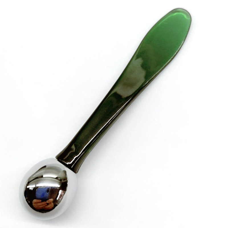 ครีมบำรุงรอบดวงตานวด Roller Face แต่งหน้าตักช้อน Rose Gold มินิโลหะสแตนเลสเครื่องสำอางไม้พาย ครีมบำรุงรอบดวงตานวด Roller Face แต่งหน้าตักช้อน Rose Gold มินิโลหะสแตนเลสเครื่องสำอางไม้พาย