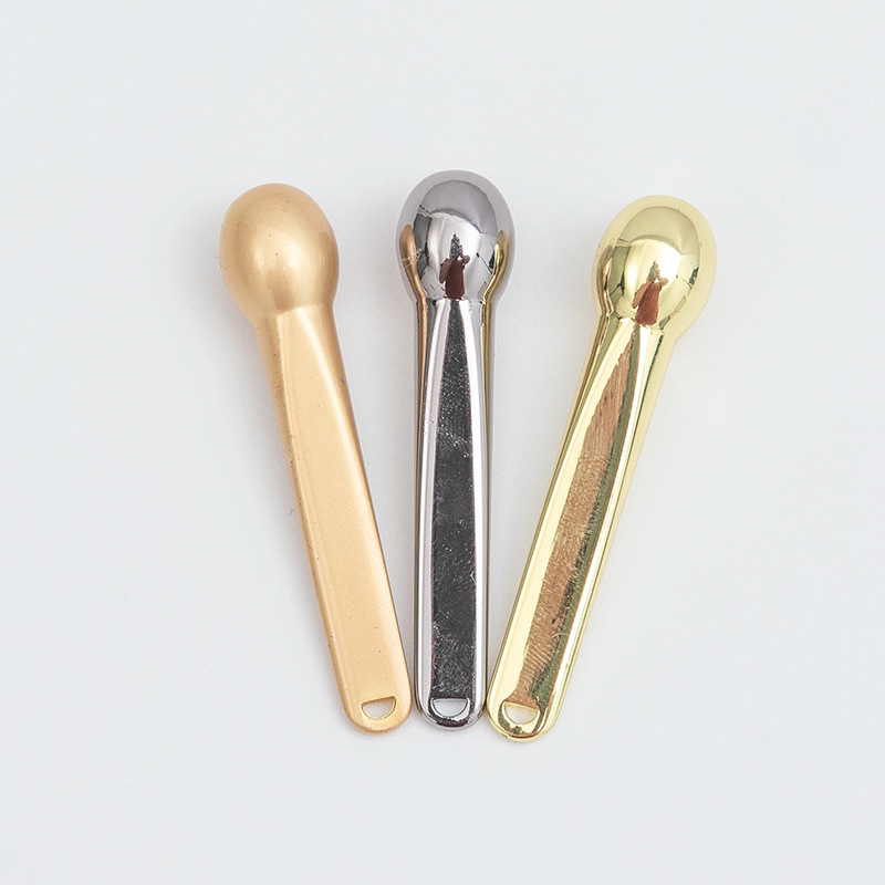 โลหะครีมบำรุงรอบดวงตานวด Sticks เครื่องสำอาง Spatulas Facial Mask ช้อนผสม Spatula Scoop ต่อต้านริ้วรอยโลหะผสมแต่งหน้าเครื่องมือ