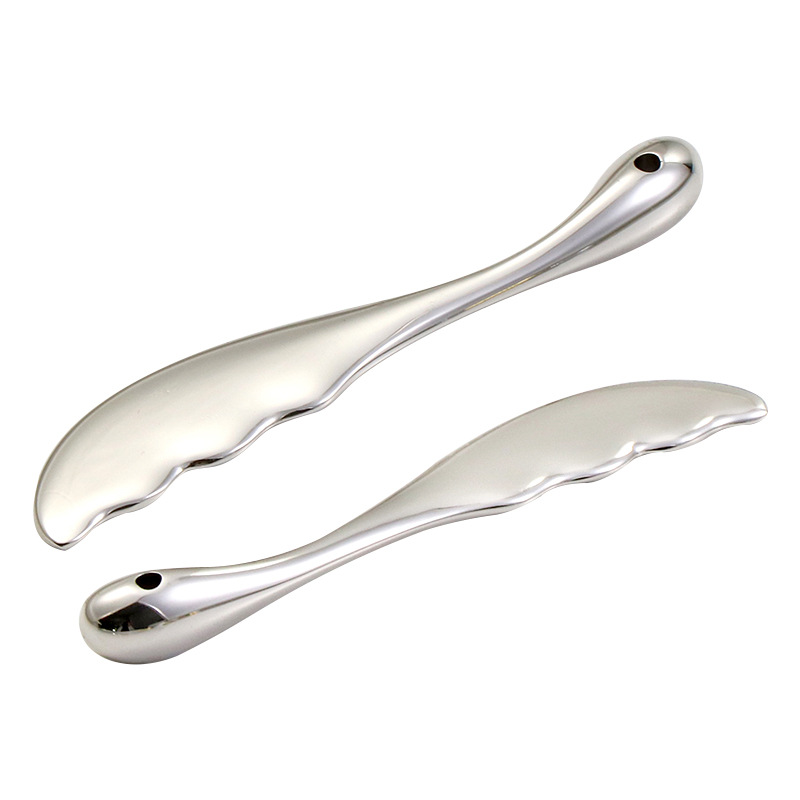 มินิ Guasha มือถือเครื่องมือความงามแบบพกพาครีมบำรุงรอบดวงตาติดนวด มินิ Guasha มือถือเครื่องมือความงามแบบพกพาครีมบำรุงรอบดวงตาติดนวด