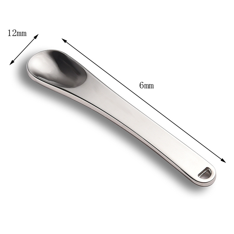 มินิแต่งหน้าผสมไม้พายโลหะเครื่องสำอางช้อนไม้พาย มินิแต่งหน้าผสมไม้พายโลหะเครื่องสำอางช้อนไม้พาย