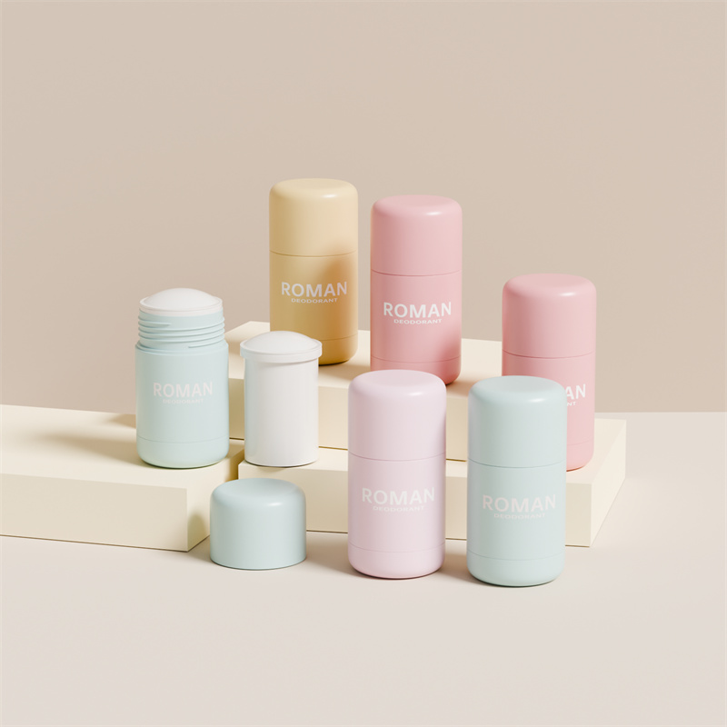 ผลิตภัณฑ์ดูแลผิวเปล่า 30 กรัม 50 กรัมภาชนะแท่งระงับกลิ่นกายพลาสติกพร้อมขวดบรรจุภัณฑ์ขวดเติม ผลิตภัณฑ์ดูแลผิวเปล่า 30 กรัม 50 กรัมภาชนะแท่งระงับกลิ่นกายพลาสติกพร้อมขวดบรรจุภัณฑ์ขวดเติม